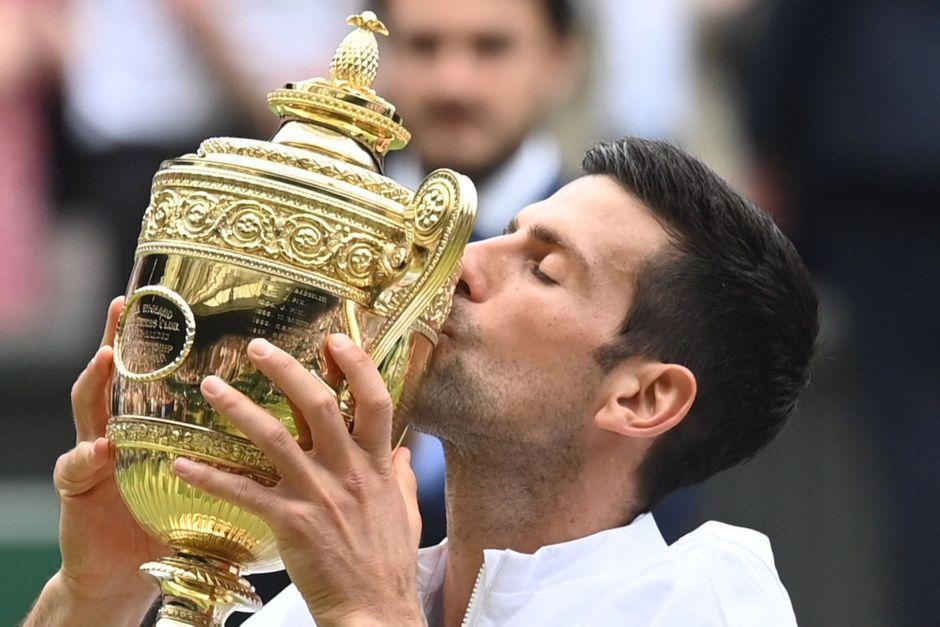 Tennis – Wimbledon : Novak Djokovic bat Matteo Berretini et remporte son 20e titre du grand Chelem