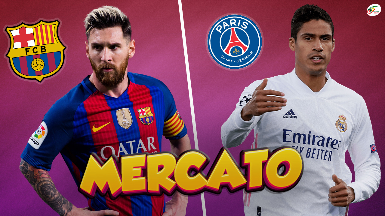 Le plan du Barça avec Messi…Manchester United proche de signer Raphaël Varane |Mercato