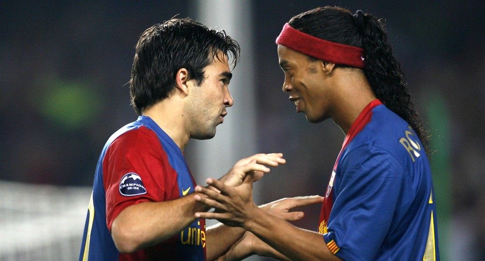 barca quand ronaldinho et deco arrivaient ivres l entrainement