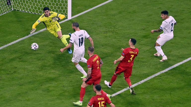 Belgique-Italie : Le but de Bonucci invalidé par la Var