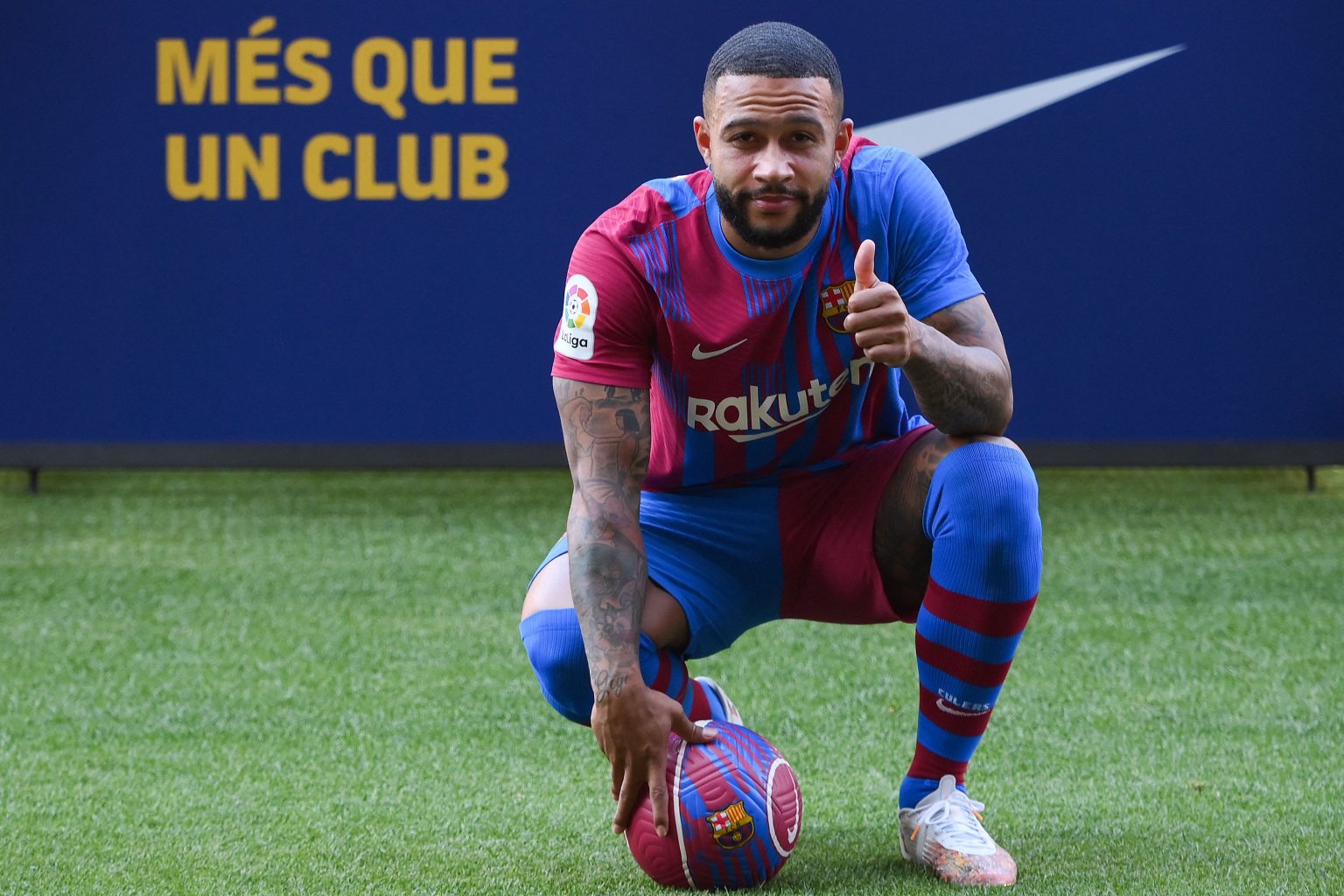 Grâce à un énorme sacrifice de Piqué, Depay et Eric Garcia enfin inscrits en Liga