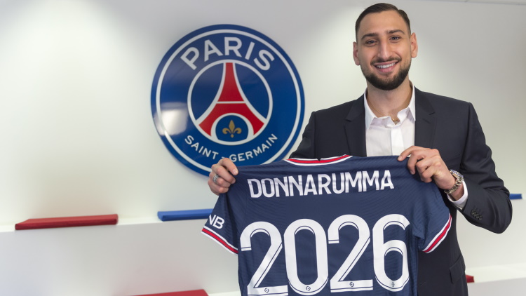 donnarumma arrivee psg