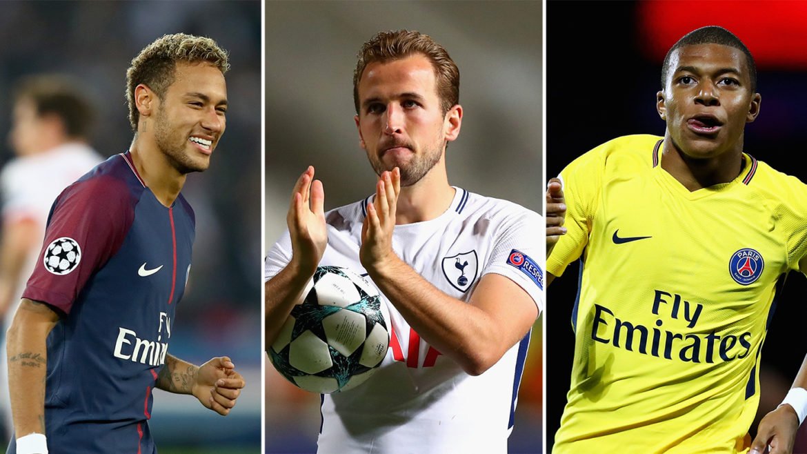 Harry Kane 4é, Neymar 3é, De Bruyne 7é… les 10 joueurs les plus chers actuellement