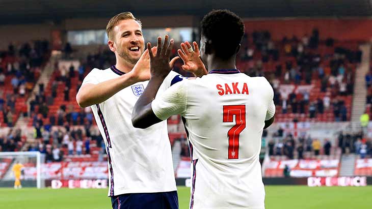 kane saka angleterre danemark