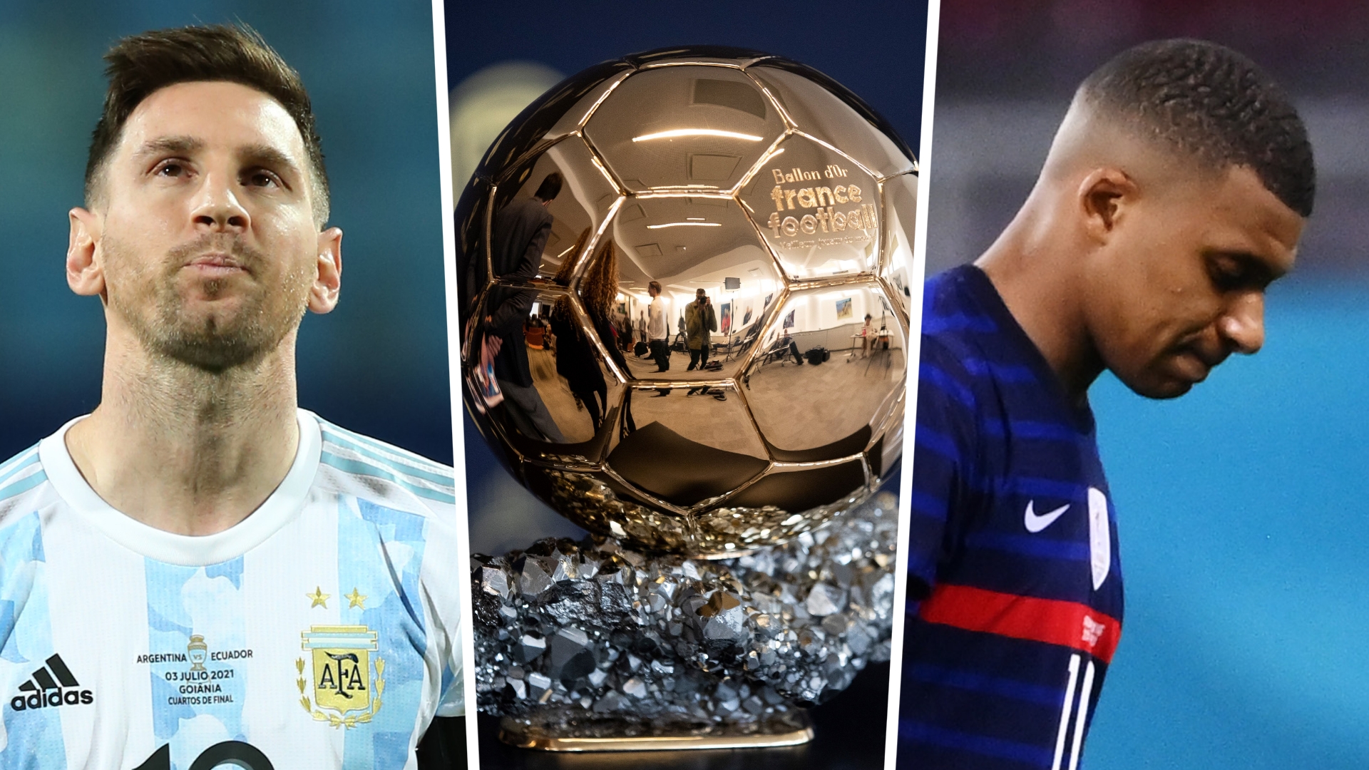 messi mbappe ballon dor