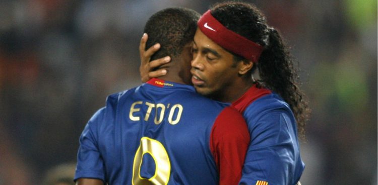 Révélation : Voici pourquoi Samuel Eto’o et Ronaldinho se sont battus au FC Barcelone