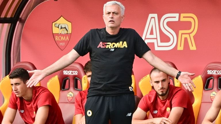 skysports jose mourinho roma 5448589