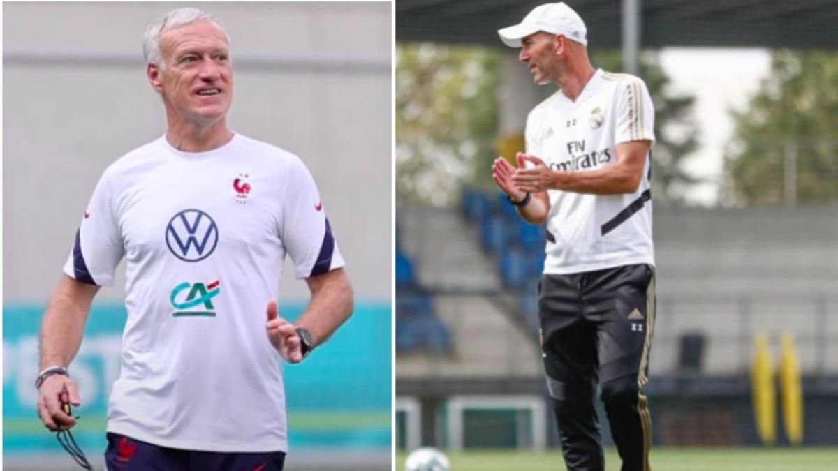 zinedine zidane et didier deschamps source captures decran youtube et instagram 2639100