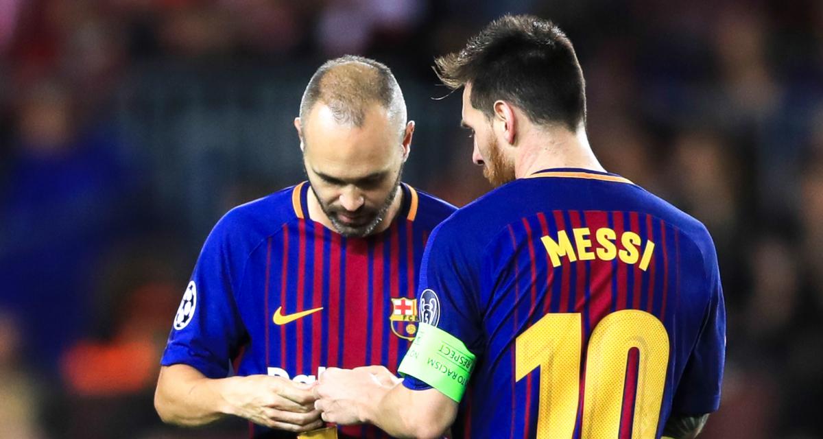 Barça : Andres Iniesta pleure le départ de «son ami» Messi pour le PSG