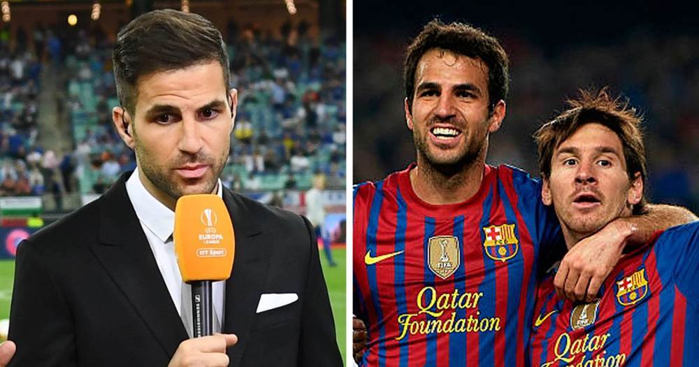 Cesc Fabregas raconte l’incroyable histoire du premier jour où il a rencontré Lionel Messi