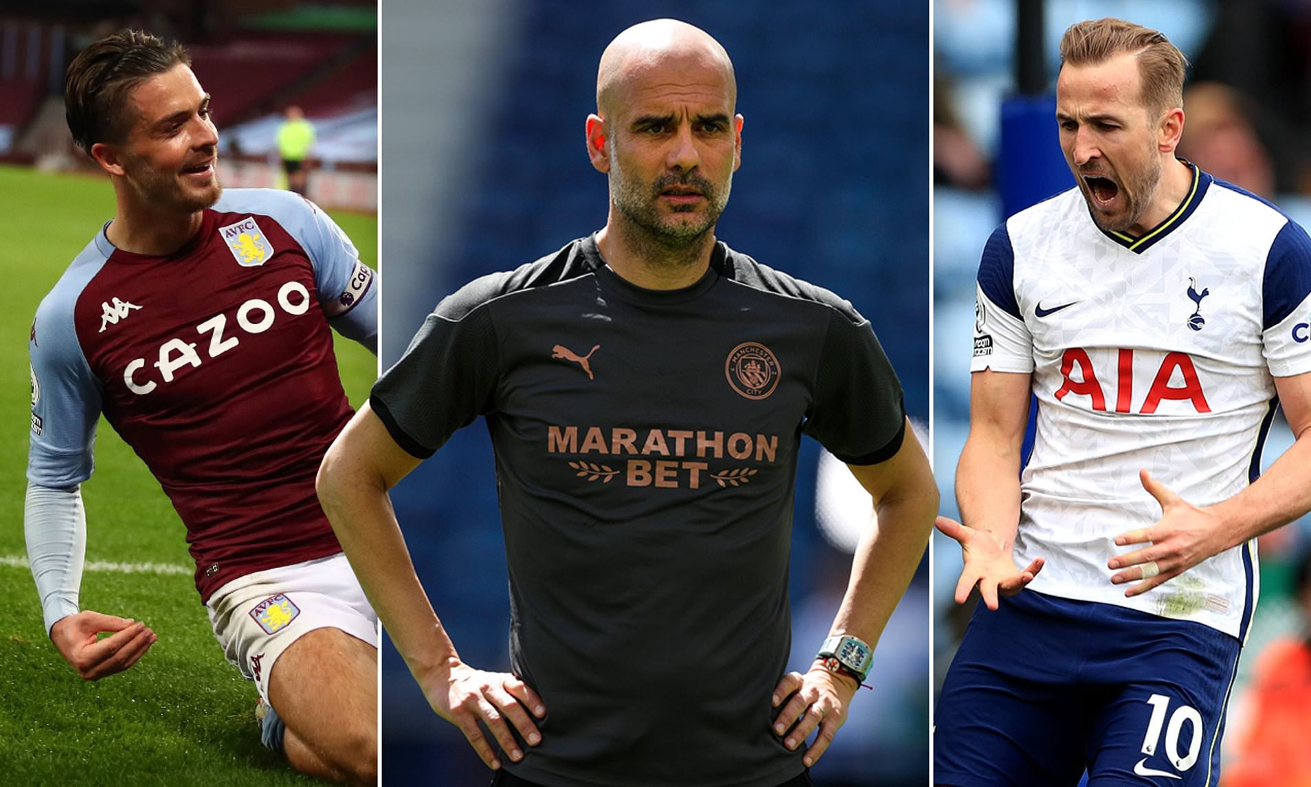 Pep Guardiola a fait son choix entre Harry Kane et Jack Grealish