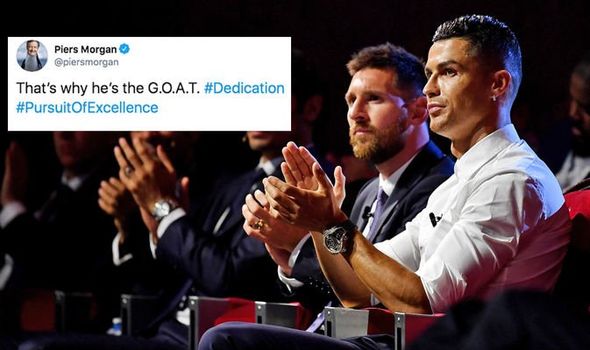 Piers Morgan : Ronaldo pourrait rejoindre Messi au PSG