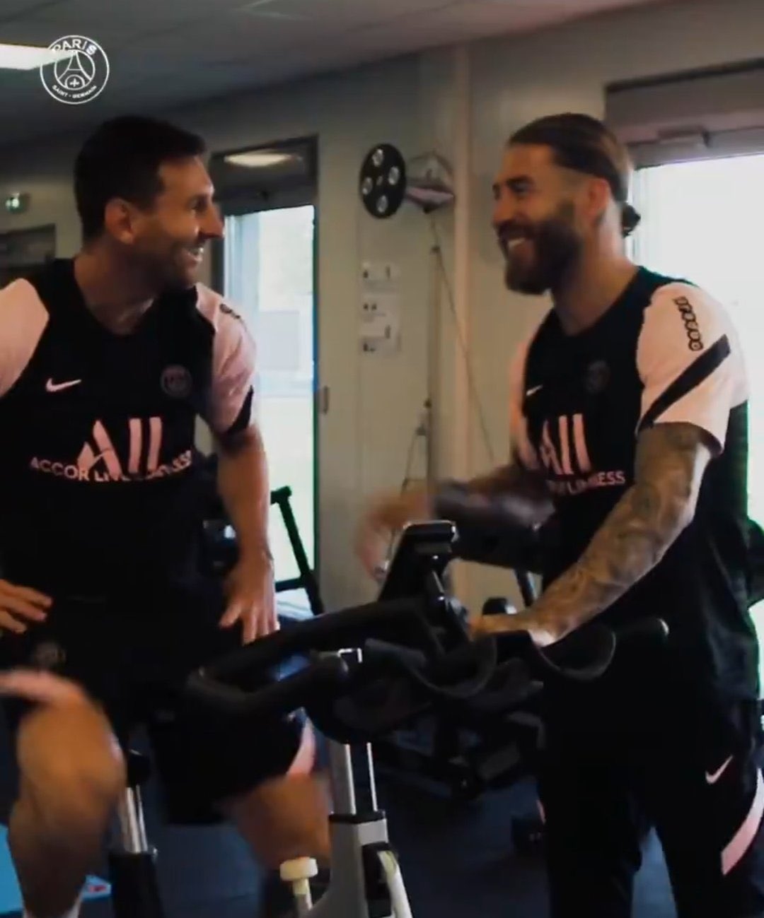 Les retrouvailles entre Messi et Sergio Ramos (vidéo)