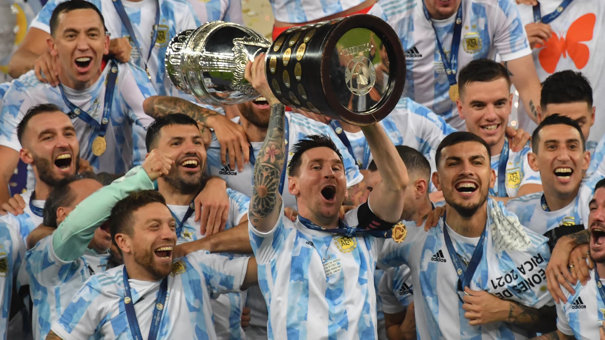 Lionel Messi et l Argentine remportent la Copa America 2021 1065688