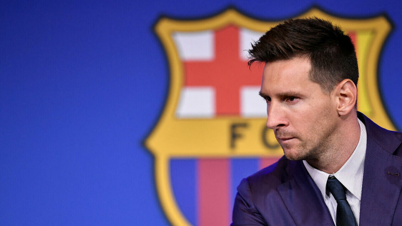 Le mouchoir utilisé par Messi lors de ses adieux en vente aux enchères