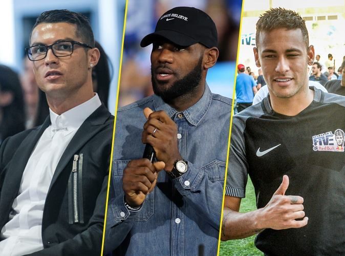 Photos Cristiano Ronaldo Lebron James Neymar les sportfis les plus populaires sur Instagram