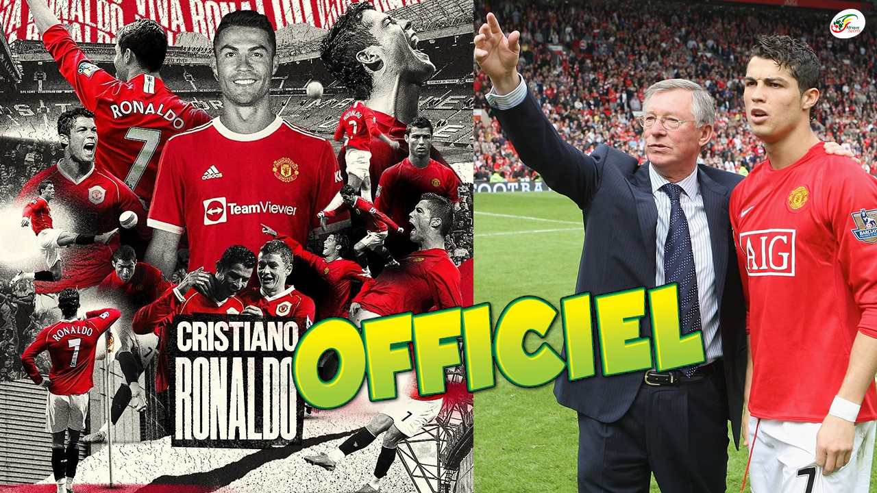 Ronaldo signe officiellement à Manchester United et lâche ses premiers mots !