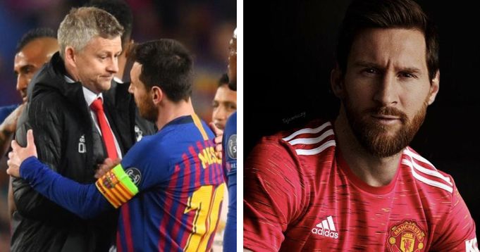 Les fans de Man United réagissent alors que Lionel Messi devient agent libre