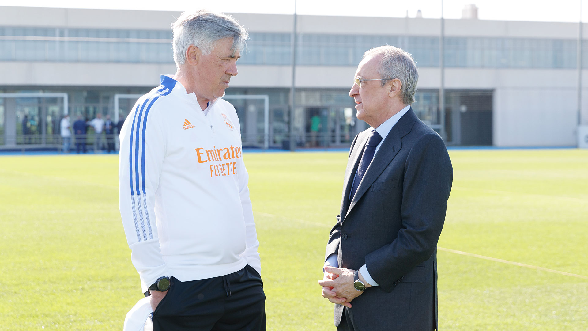 carlo ancelotti florentino perez real