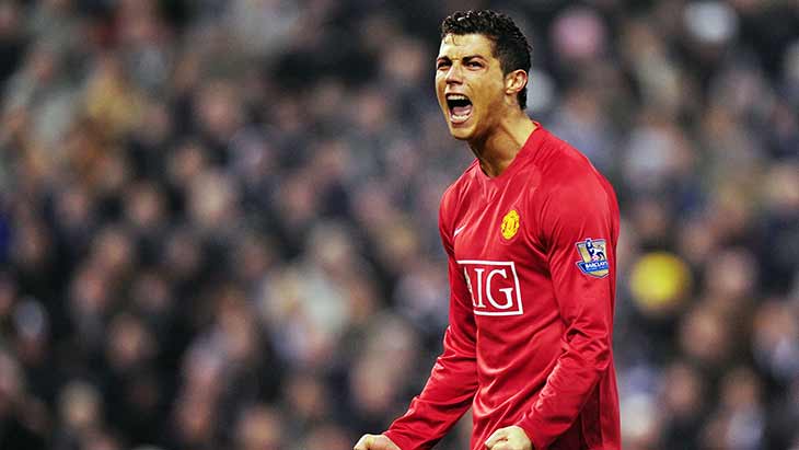 cristiano ronaldo manchester united old