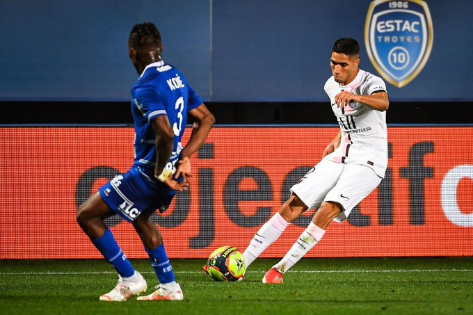 Des débuts tonitruants en Ligue 1 : Toutes les statistiques d’Hakimi contre Troyes