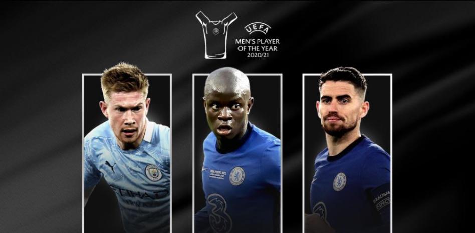 Jorginho s’apprête à battre N’Golo Kante et Kevin De Bruyne au titre de joueur de l’année de l’UEFA