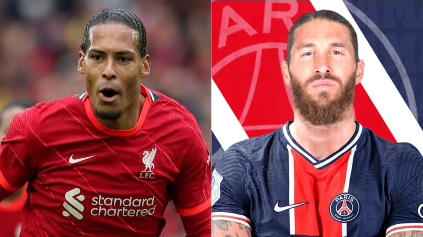 Sergio Ramos 9e, Van Dijk 2e, le classement des 10 meilleurs défenseurs au monde en ce moment