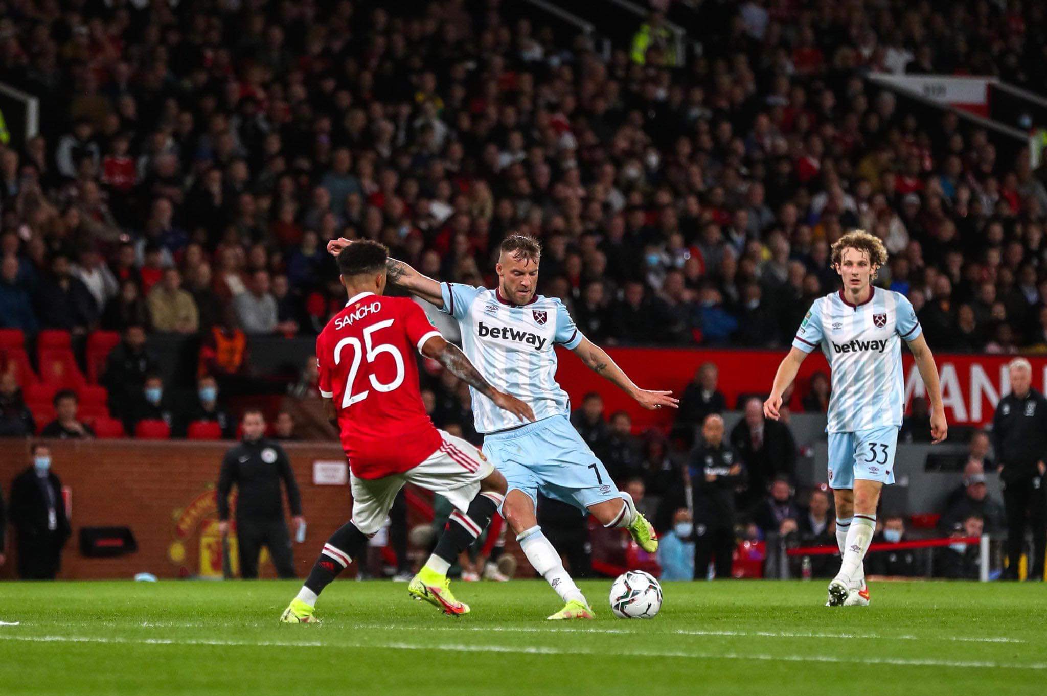 Carabao Cup : West Ham élimine un décevant Manchester United !