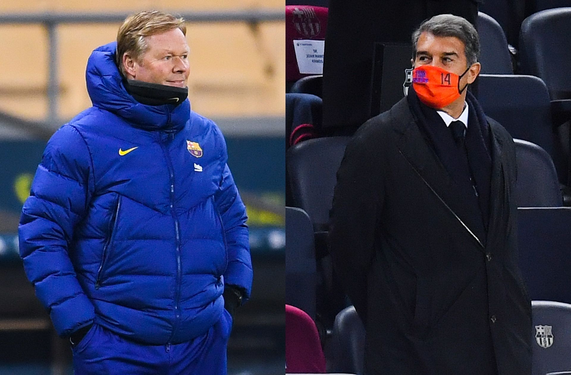 Laporta force 2 « indésirables » à Koeman, désaccords en vue au FC Barcelone