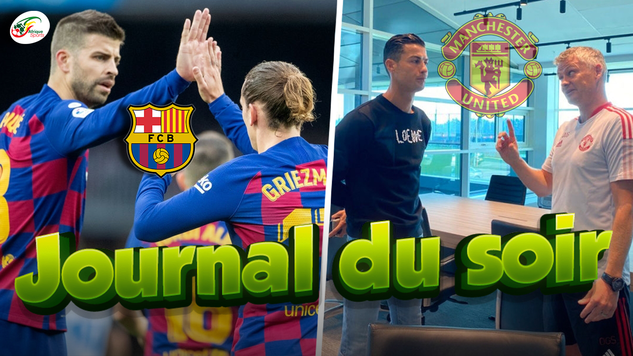 Gerard Piqué allume Griezmann…Les débuts de Cristiano Ronaldo à Manchester United | JDS