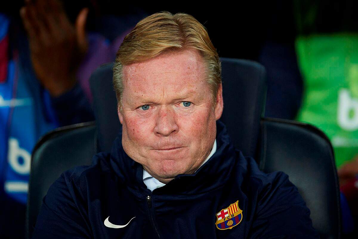 Koeman defensively What to do Tiqui taca when there is