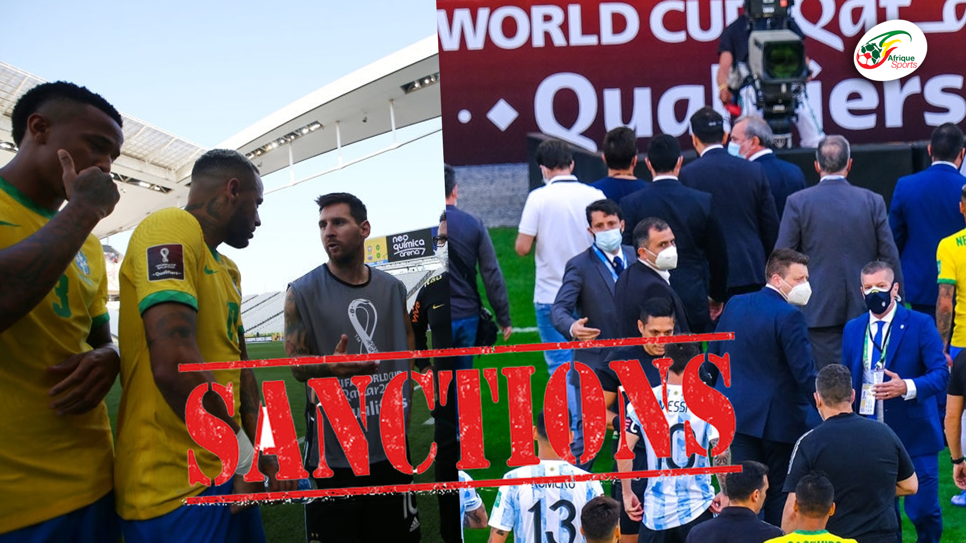 Les lourdes sanctions que risquent les Brésiliens après l’arrêt de Brésil – Argentine