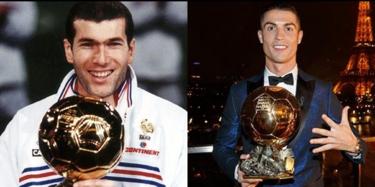 Zidane, CR7, CannavaroLe… le onze de rêve des joueurs qui ont remporté le ballon d’or