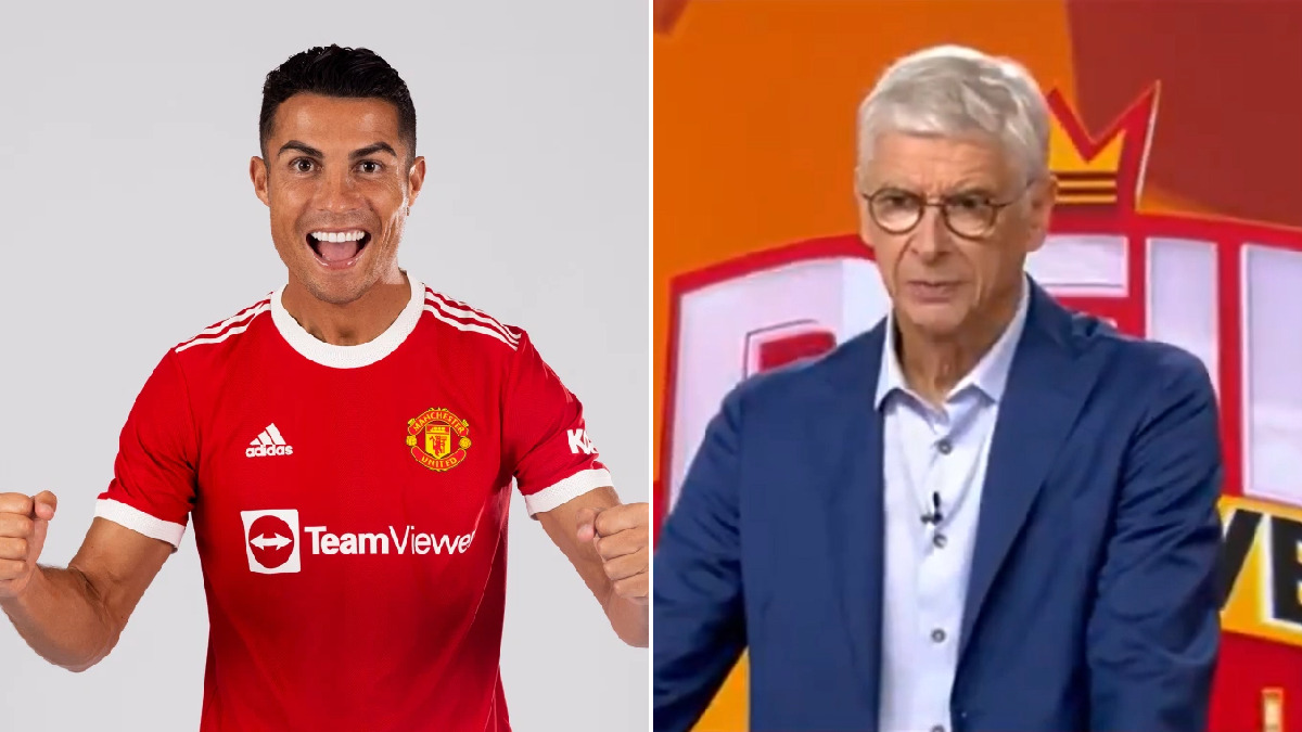 cristiano ronaldo arsene wenger