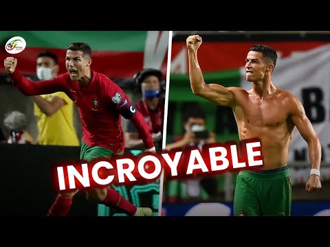 Avec un doublé, la folle soirée de Ronaldo, nouveau recordman mondial !