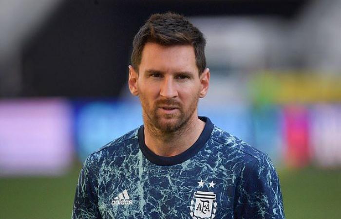 Lionel Messi a raté l’occasion de battre un autre record après la suspension du match contre Brésil