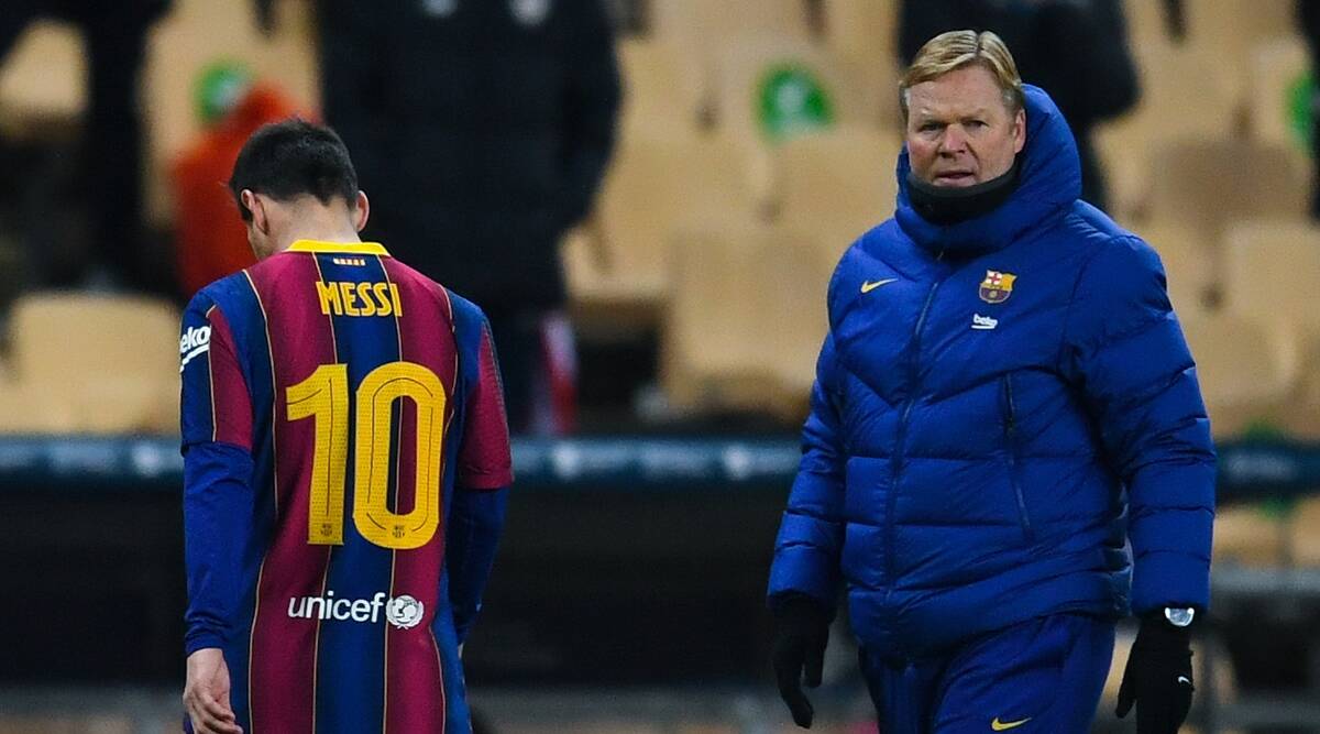 « Il a tout déguisé », la déclaration forte de Koeman sur le départ de Messi