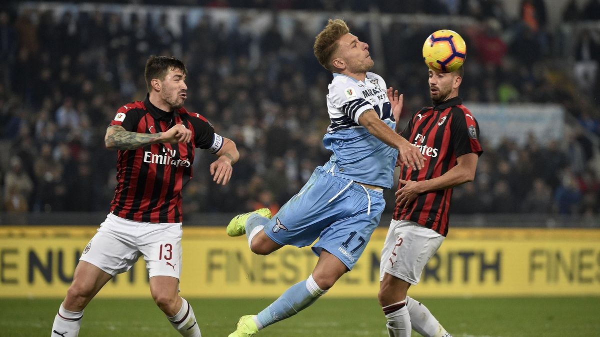 Immobile, Rebic titulaires, les compos officielles de Milan AC – Lazio