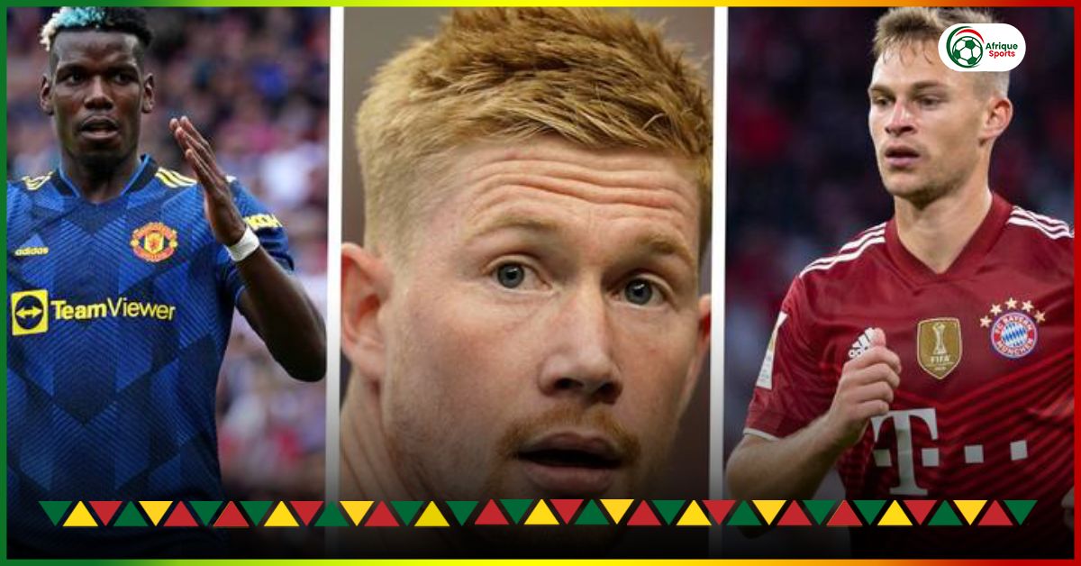 Pogba 8é, Kimmich 3é, De Jong 6é… les 10 meilleurs milieux de terrain du monde en ce moment