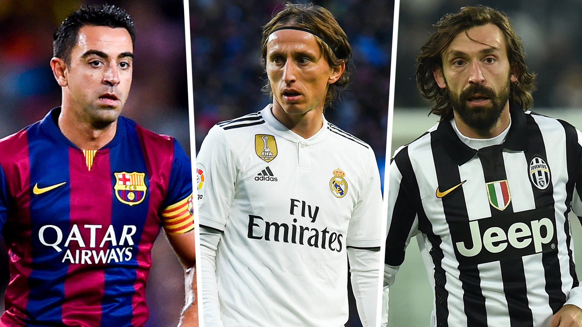 xavi luka modric andrea