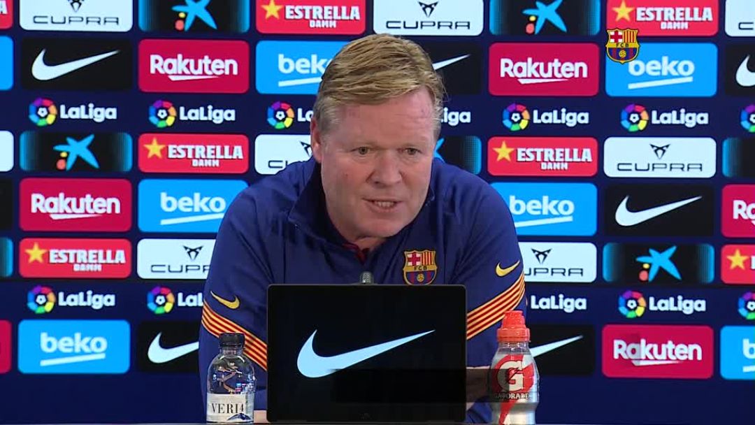 FC Barcelone : Ronald Koeman lâche une info de taille sur Dembélé