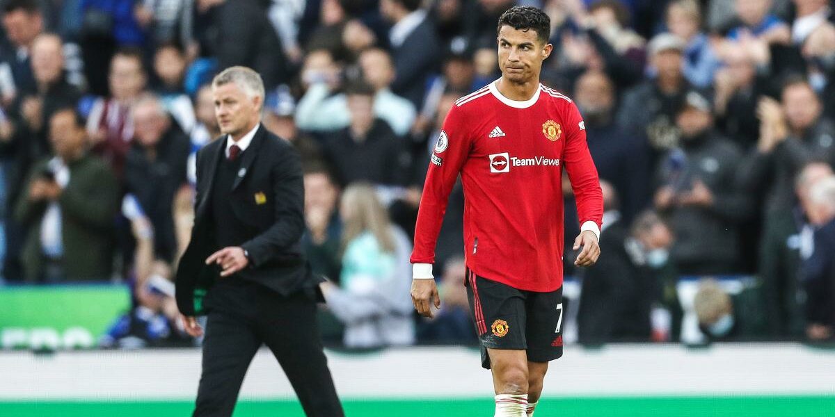 1200 L manchester united solskjaer a repris cristiano ronaldo de vole aprs la dfaite leicester