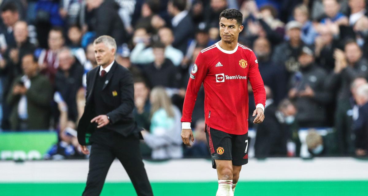 1200 L manchester united solskjaer a repris cristiano ronaldo de vole aprs la dfaite leicester