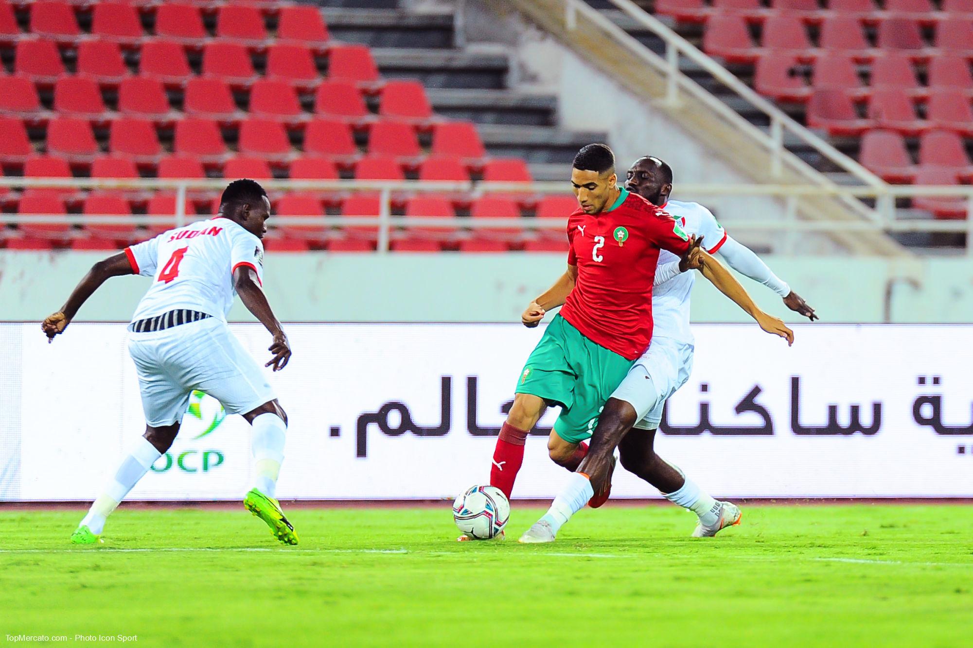 Achraf Hakimi match Maroc Soudan