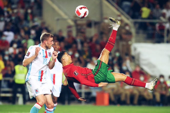 Le magnifique retourné acrobatique qu’a failli marquer Cristiano Ronaldo (vidéo)