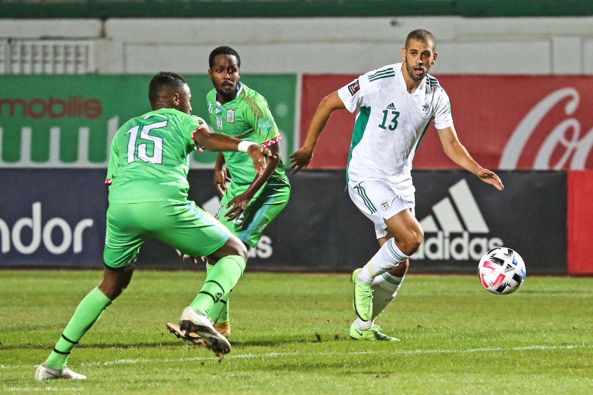 Islam Slimani match Algerie Djibouti