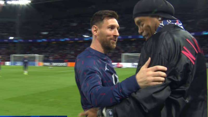 La réaction de Ronaldinho quand il a appris la signature de Messi au PSG