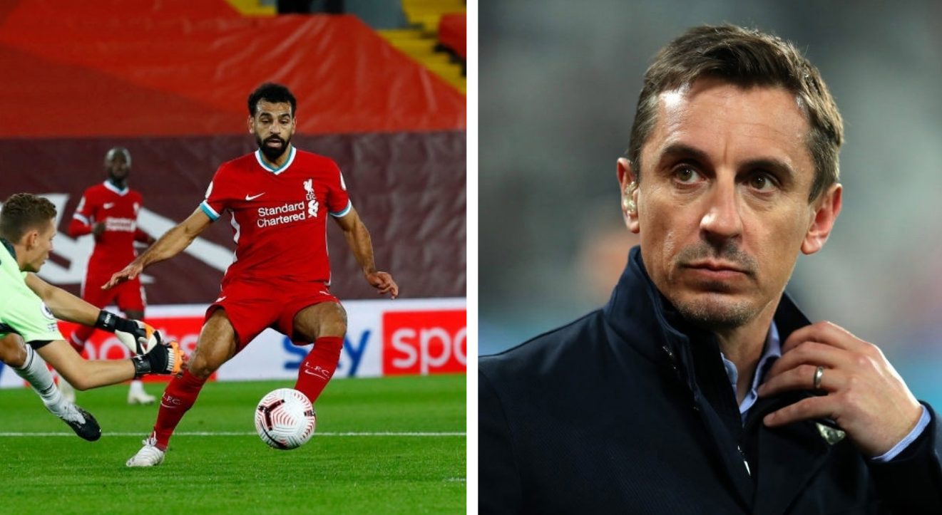 Neville cite trois clubs que Salah pourrait rejoindre s’il quitte Liverpool
