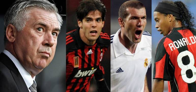 Carlo Ancelotti liste les meilleurs «10» pour son milieu de terrain idéal
