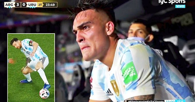 Lautaro Martinez révèle pourquoi il s’est mis à pleurer pendant le match contre l’Argentine